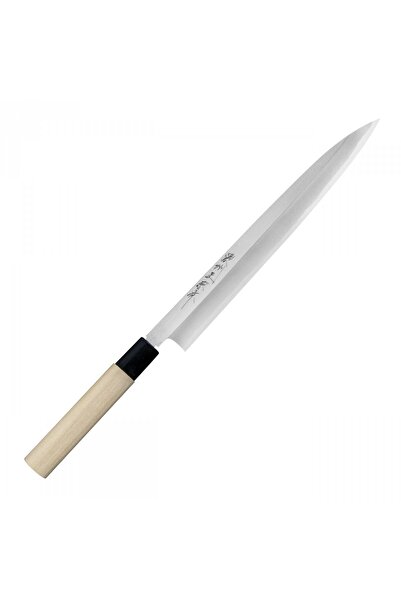 Satake Cutlery Cutit Yanagiba Satake Cutlery, 27 cm, otel, maner din lemn de ...