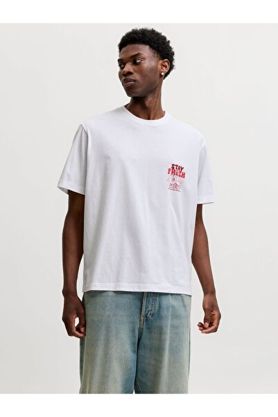 Jack & Jones Μπλουζάκι με στάμπα στην πλάτη