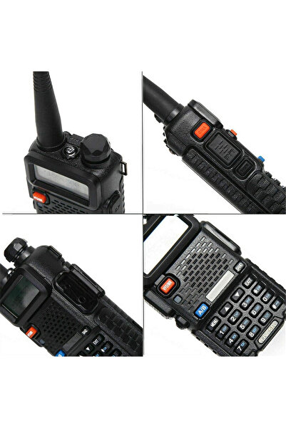 BAOFENG ασύρματος πομποδέκτης UV-5R, VHF/UHF, 5W, μαύρος