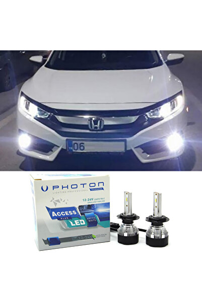 Photon Honda Civic FC5 Led Xenon Kısa Far Ampulü H11 Access Yeni Seri Beyaz