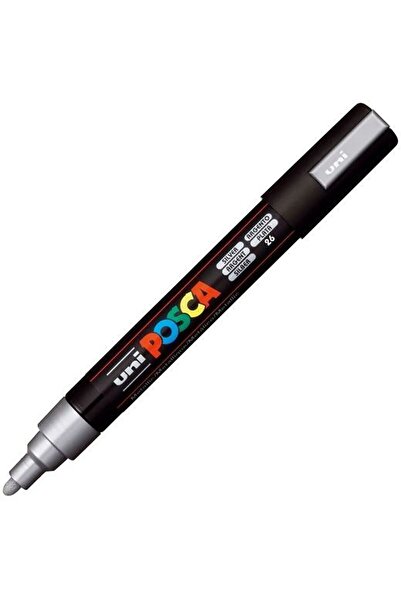 POSCA Μαρκαδόρος 2.5mm Ασημί (PC-5M/5D-26)