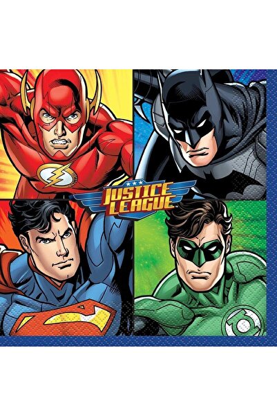 OEM Χαρτοπετσέτες Πάρτι Justice League 16 Τεμάχια (49962)
