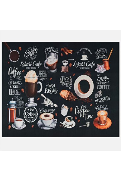 Z Store Black EVA Absorbent Drying Mat for Dishes, 55x45 cm