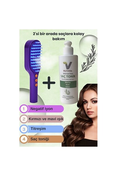 Empressco İşık Terapili Buhar ve İyon Masaj Cihazı ile Saç Bakımını Güçlendirin