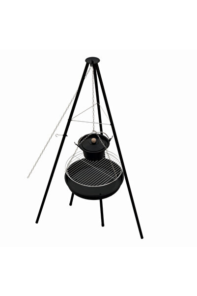 KlugMeister Gratar pe carbuni KY23020A, material otel, suspendat, cu trepied,...