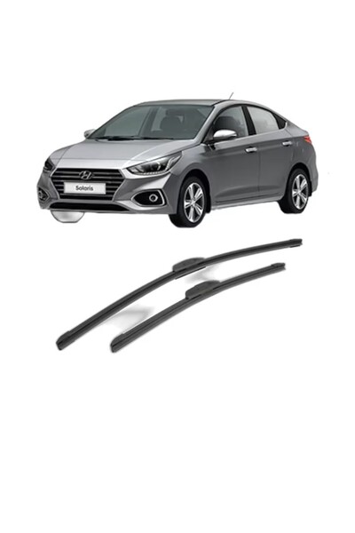 Bosch Σετ υαλοκαθαριστήρων αυτοκινήτου HYUNDAI SOLARIS Saloon (HCR, HCI) από ...