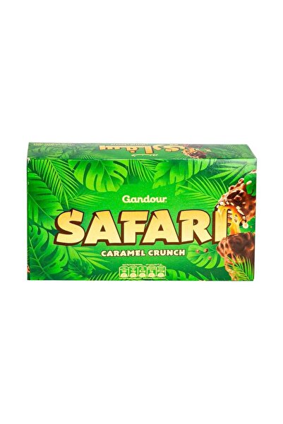 Gandour Chocolate Safari Caramel Crunch 384Gr 12 Pcs
