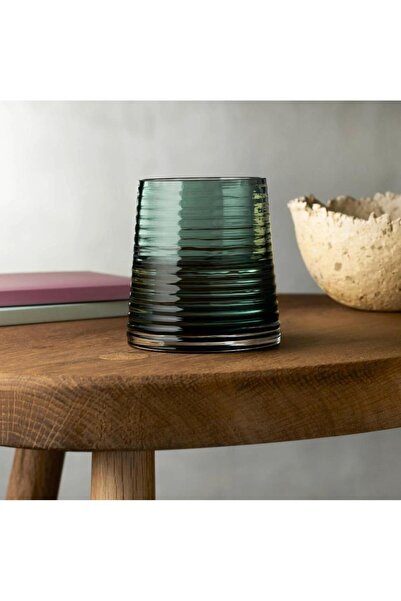 Paşabahçe Nude 22201 Poem Smoked Green Water Glass 200 Cc Set of 2