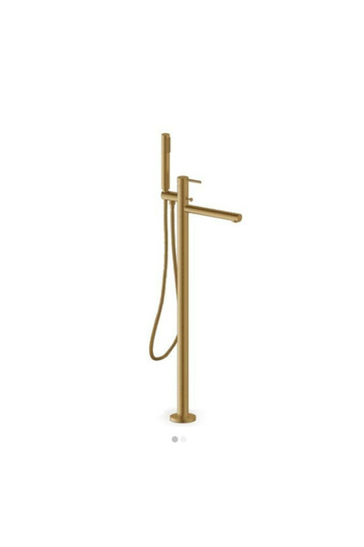 ARMANDO VICARIO CYRCUS Flush Bronze Brushed Επιδαπέδια Μπαταρία λουτρού
