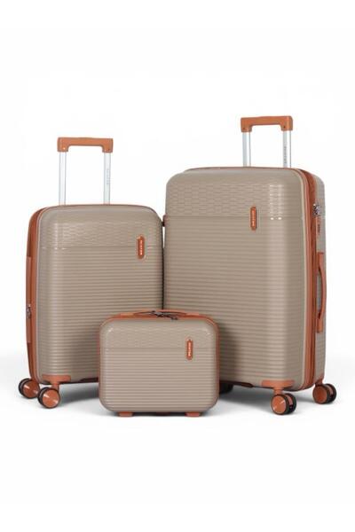 AVIATOR Aviator Shatter-Proof 3 Piece Luggage Set in 24-20-12 Inch Sizes - Av...
