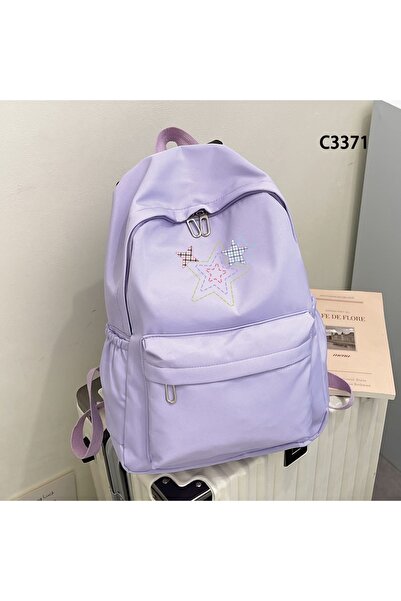 Toum Star Detail Printed School, Tutoring, Course Backpack