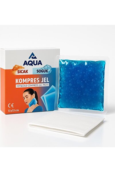 BOZKAR Aqua Sıcak Soğuk Kompres Jel 13X13 cm