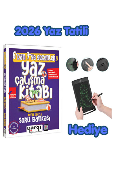 Yargı Yayınları Yargı 6.Sınıftan 7.Sınıfa Geçenler İçin Yaz Çalışma Kitabı Ko...