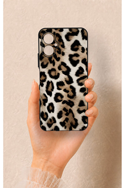 Vip Case Omix X5 Uyumlu Leopar Derisi Desenli Silikon Kılıf
