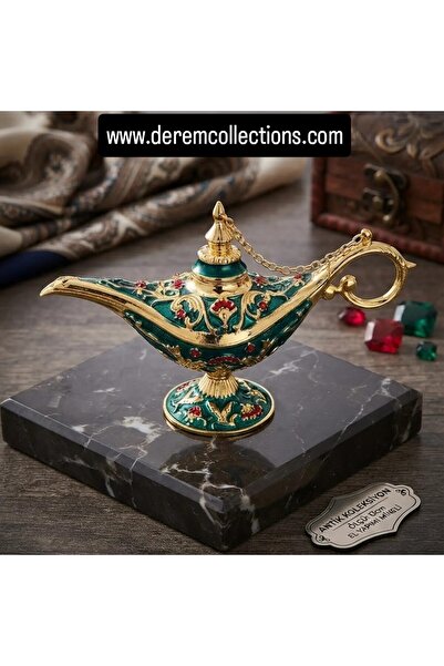 DEREM COLLECTIONS Dekoratif Alaaddinin Sihirli Lambası No:4