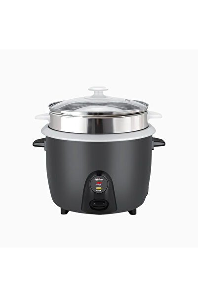 fujistar 3 in 1 rice cooker 400w 1l, 0.3mm body thickness, glass cover, 100% ...