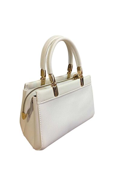 Senna Collection Stylish Accessory Detailled Bag with Hand Grip and Crossbody...