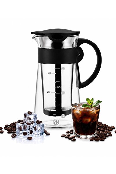 VESTRON Soğuk Kahve Cold Brew Demleme Sürahisi | Filtreli Pratik ve Sağlıklı ...