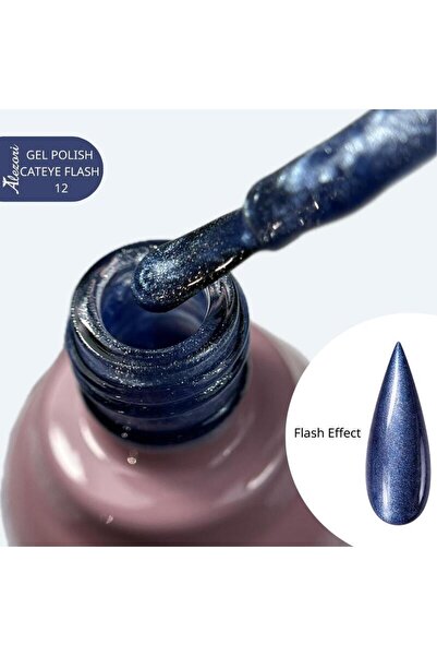 ALEZORI Ημιμόνιμο βερνίκι νυχιών Cat Eye Flash 12 15ml