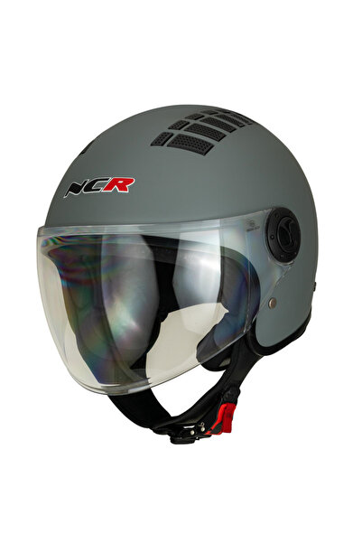NCR 230 YARIM YAZLIK KASK NARDO GRİ ECE BELGELİ