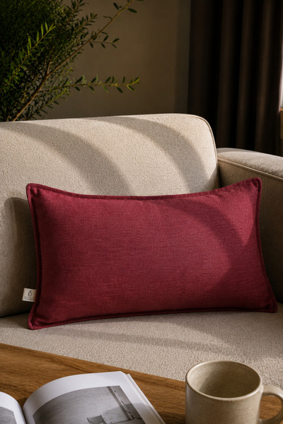 NEEDLE ORİGİNE BORDO KIRLENT KILIFI (30X50)