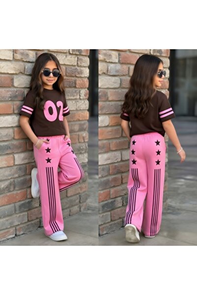Ütk kids Young Girl and Child Palazzo Summer Set of 2 Pieces