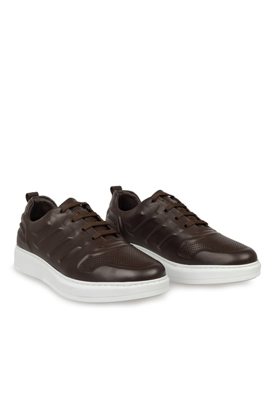 Mario Lavalle , pantofi casual bărbați model 099, piele naturală, Griu