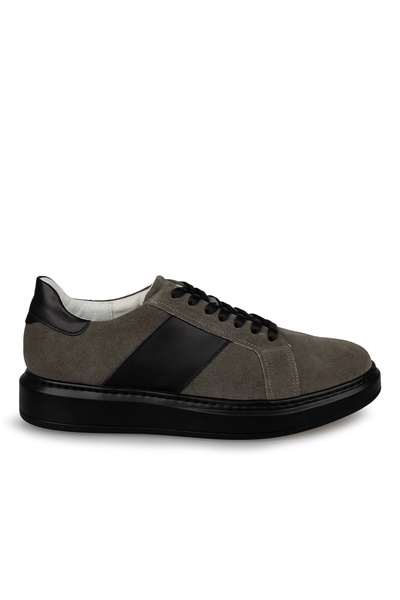 Mario Lavalle , pantofi casual bărbați model 102, piele naturală, Griuvelurnegru