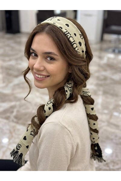 ozlıkaa Heatless Hair Curling Band Hair Styling Belt Night Use Patterned Frin...