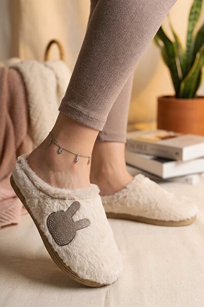 Modafırsat House Slippers Woolen Women's Slippers Dowry Bundle Bridal Guest S...