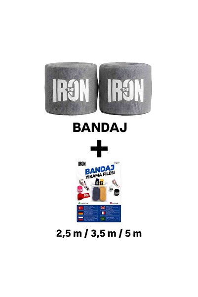 THE IRON Boxing, Kick Boxing, Muay Thai, Mma and Combat Sports Bandage + Wash...