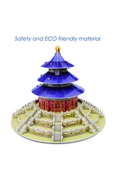 Magic Puzzle Company MAGIC PUZZLE® Temple of Heaven China 3D Puzzle, 121 Piec...