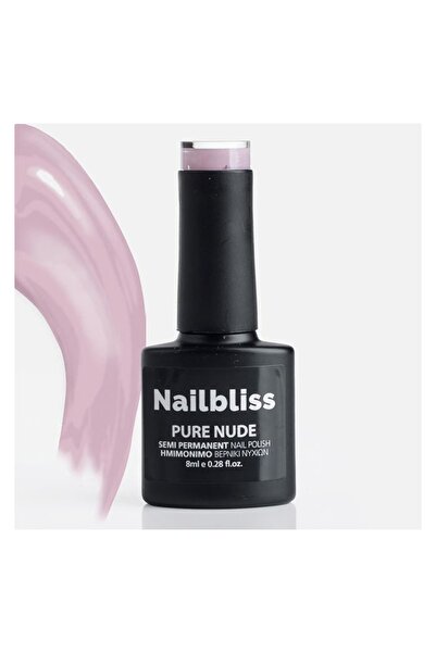 nailbliss Ojă semipermanentă Nude Clasic, 8 ml – culoare intensă, luciu și re...