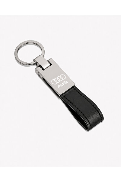 Baghes Μεταλλικό δερμάτινο μπρελόκ Audi με λογότυπο Audi, διαστάσεων 12 εκ. x...
