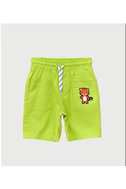 ALG Boys' Shorts - Cotton Linen with Elastic Waistband