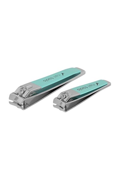 Generic Unghieră metalică, cu pilă integrată, set 2 bucăți – tăiere precisă ș...