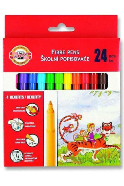 Koh-i Noor Markere Koh-i-noor Lavabile 24 Culori