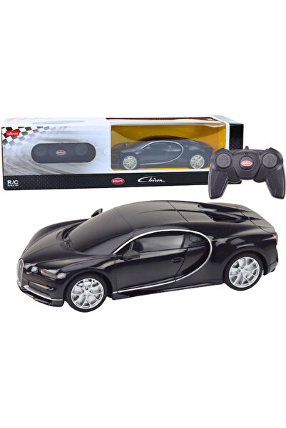 OEM Mașină cu telecomandă Bugatti Veyron Chiron 1:24 Negru