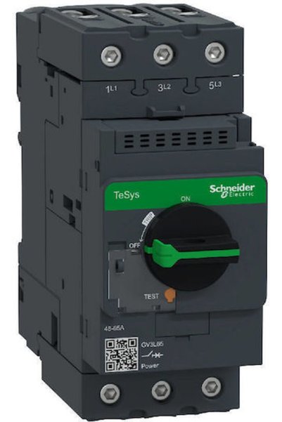 Schneider Electric TeSys GV3 Industrial Thermomagnetic GV3L65
