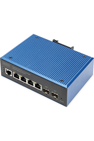 Digitus Switch L2 gestionat cu 4 porturi Ethernet Gigabit (1Gbps) și 2 portur...