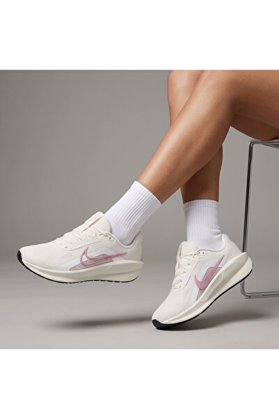 Nike Downshifter 13 Women's White Walking Shoes Sportie (Narrow Fit)