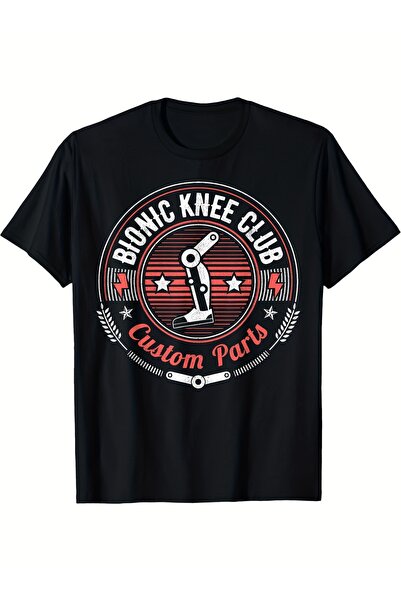 212Wear Men'S Humorous Bionic Replacement T-Shirt - A Novelty for Post-Surger...