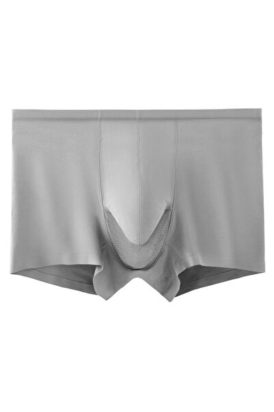 L&Wen Men's Underwear Seamless Ice Silk Quick Dry High Elastic U Shaped Conve...