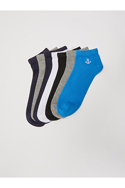LC Waikiki Printed Men's Trainer Socks 7 Pack