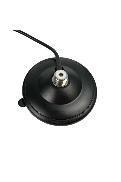 TEKSER K707M Vakumlu Güçlü Manyetik Anten Tabanı – 100 mm Geniş Taban, 5 Metr...