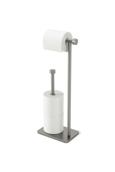 umbra Επιδαπέδια Θήκη Χαρτιού Cappa 1015897-410-V 19,5x12,7x53cm Νίκελ