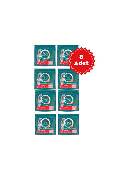 Purina One Somon & Buğday Kısırlaştırılmış Kedi Maması 750gr x 8 Adet