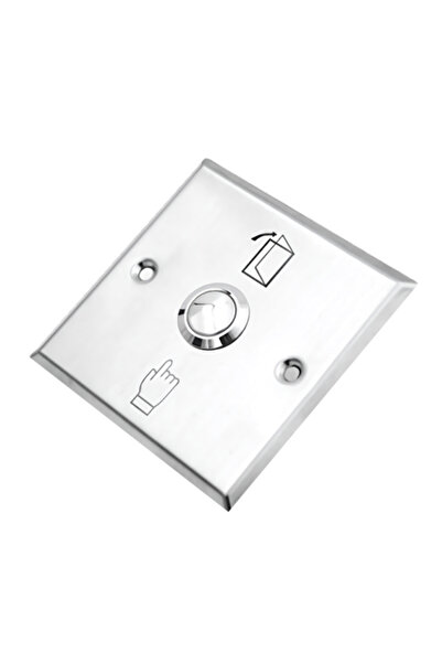 Secukey Χωνευτό μπουτόν SCK-CBUTTON2, 3Α, ασημί