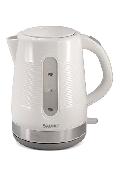 Bruno βραστήρας νερού BRN-0142, 1.7L, 2200W, λευκό-γκρι