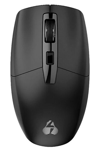 POWERTECH ασύρματο ποντίκι PT-1294, USB δέκτης, έως 1600DPI, μαύρο